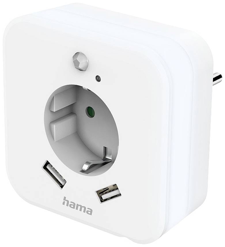 Hama 00223498 LED-Nachtlicht mit Bewegungsmelder LED Tageslichtweiß Weiß