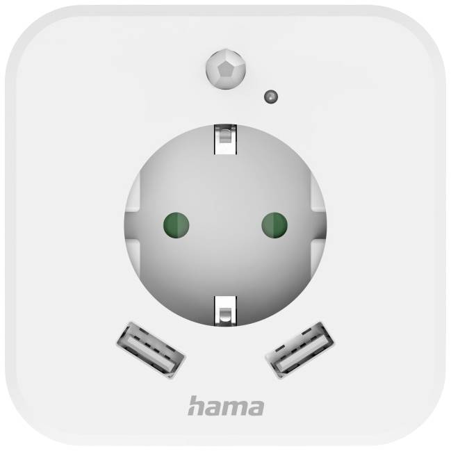 Hama 00223498 LED-Nachtlicht mit Bewegungsmelder LED Tageslichtweiß Weiß