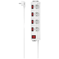 Hama 00223121 Steckdosenleiste mit Schalter Weiß Schutzkontakt 1St. Hama 00223121 Steckdosenleiste mit Schalter Weiß Schutzkontakt 1St.