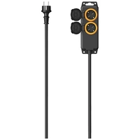 Hama 00223061 Gartensteckdose Schwarz erhöhter Berührungsschutz Hama 00223061 Gartensteckdose Schwarz erhöhter Berührungsschutz