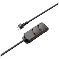 Hama 00223061 Gartensteckdose Schwarz erhöhter Berührungsschutz Hama 00223061 Gartensteckdose Schwarz erhöhter Berührungsschutz