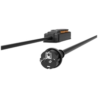 Hama 00223062 Gartensteckdose Schwarz erhöhter Berührungsschutz, mit Schalter Hama 00223062 Gartensteckdose Schwarz erhöhter Berührungsschutz, mit Schalter