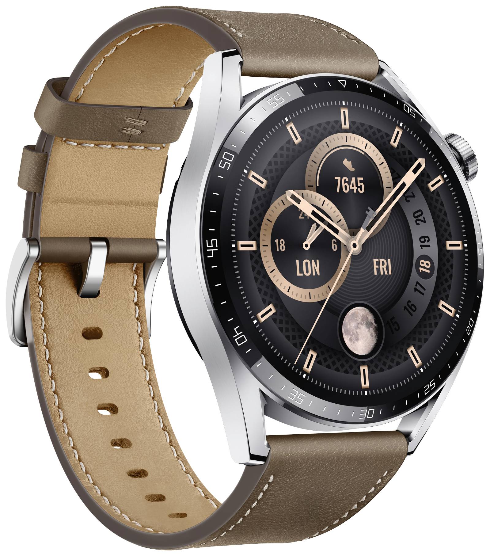 HUAWEI Watch GT3 Smartwatch 46 mm Uni Braun