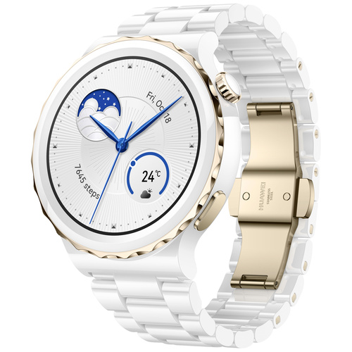 HUAWEI Watch GT3 Pro Smartwatch 43mm Uni Weiß