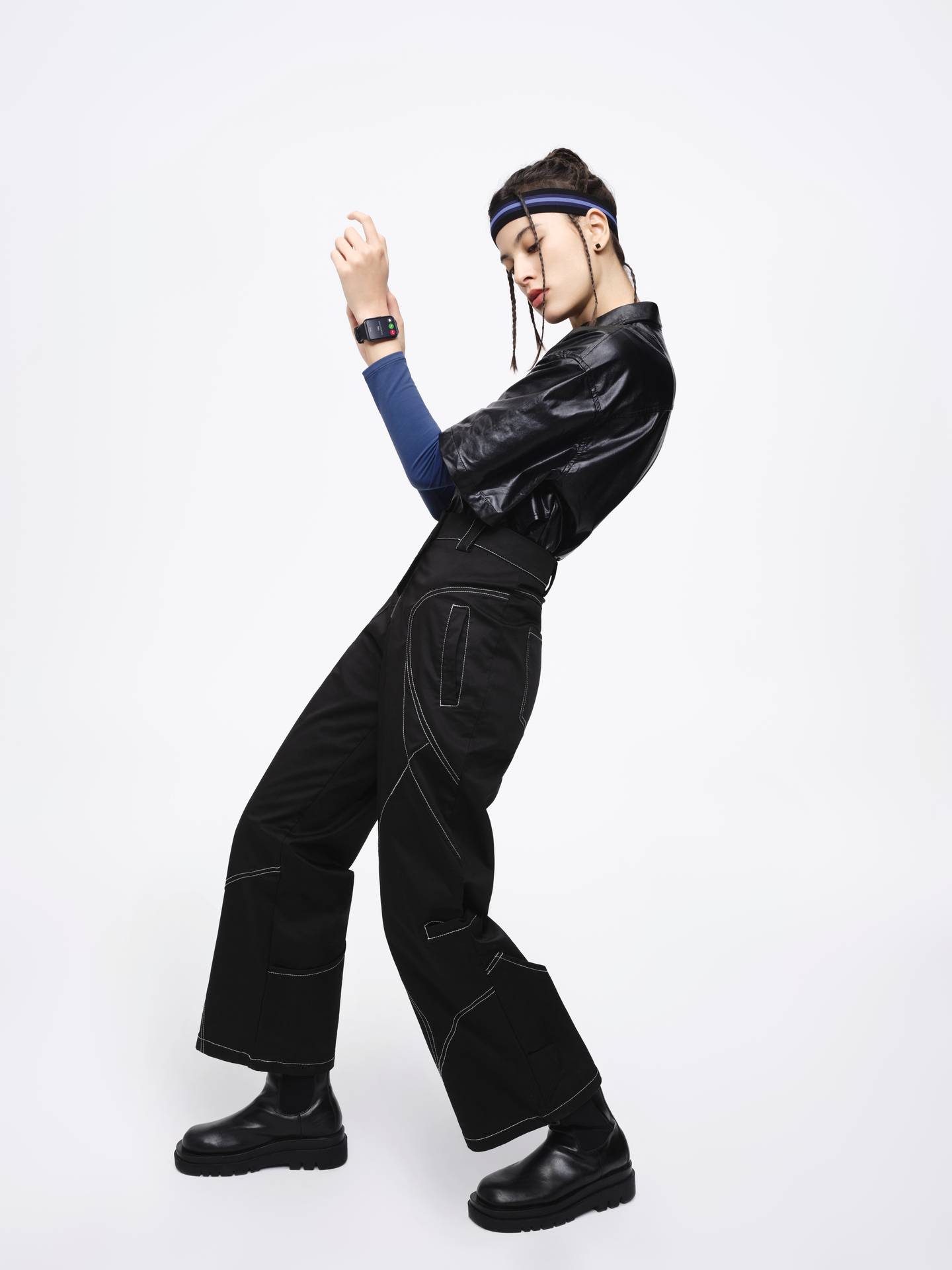 HUAWEI Watch Fit 2 Active Fitness-Tracker 44mm Uni Midnight Black