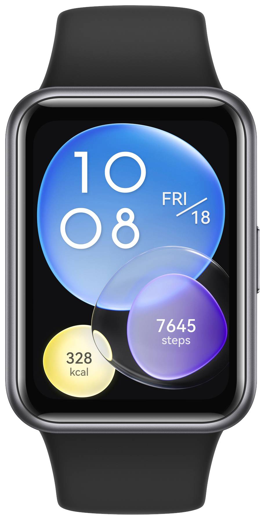 HUAWEI Watch Fit 2 Active Fitness-Tracker 44mm Uni Midnight Black