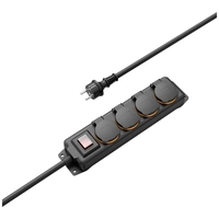 Hama 00223064 Gartensteckdose Schwarz erhöhter Berührungsschutz, mit Schalter Hama 00223064 Gartensteckdose Schwarz erhöhter Berührungsschutz, mit Schalter