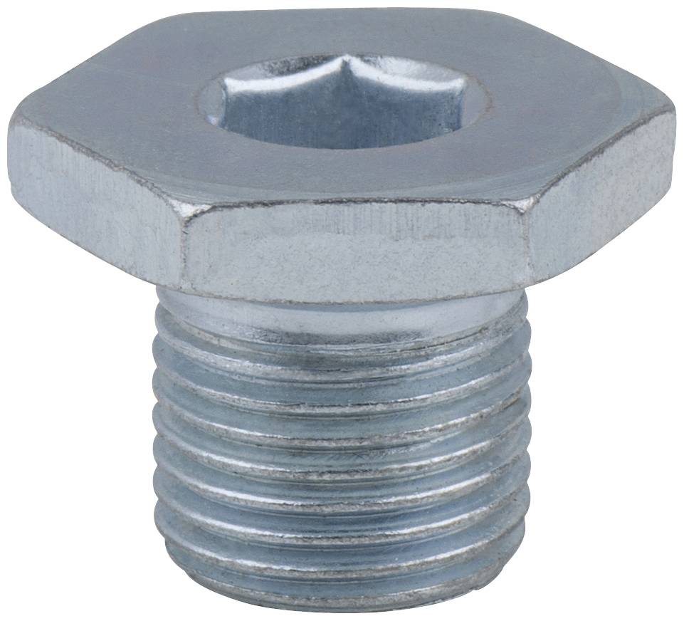 KS Tools 4301062 Ölablassschraube, Innen6kant 8mm, M14x1,25x13mm, 10er-Pack