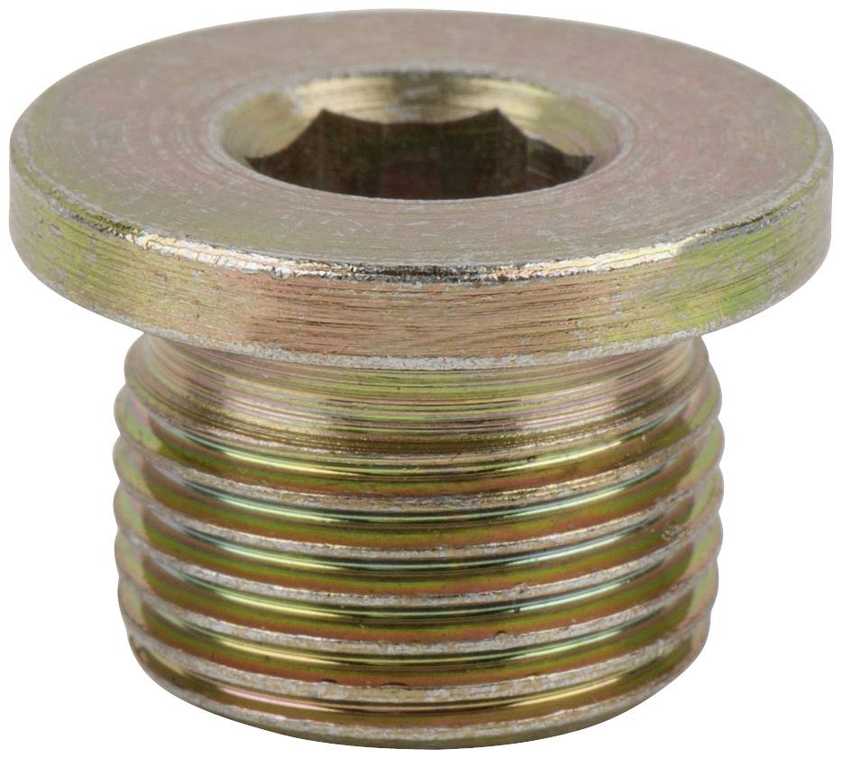 KS Tools 4302029 Ölablassschraube, Innen6kant 8mm, M16x1,25x11,5mm, 25er-Pack
