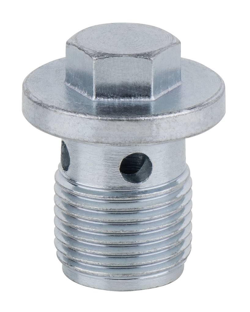 KS Tools 4302081 Ölablassschraube, Außen6kant 13mm, M18x1,5x21mm, 25er-Pack