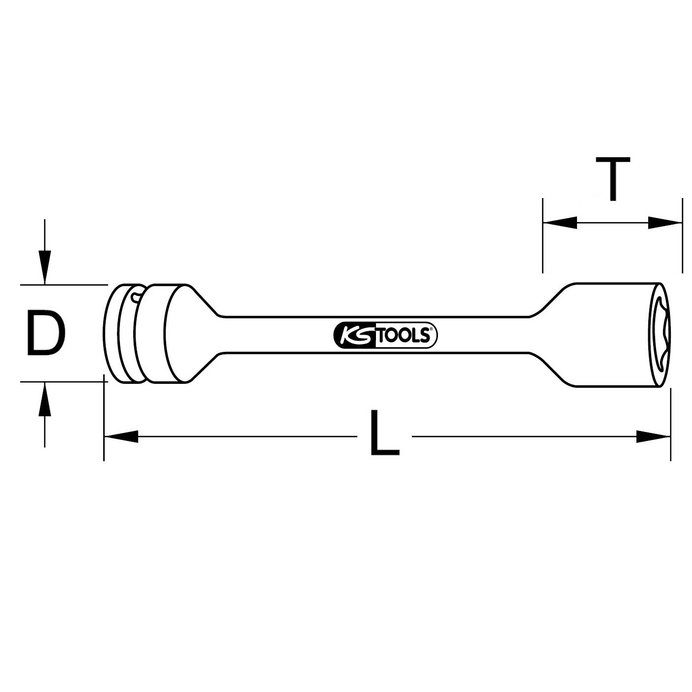 KS Tools 5151469 Kraft-Steckschlüsseleinsatz