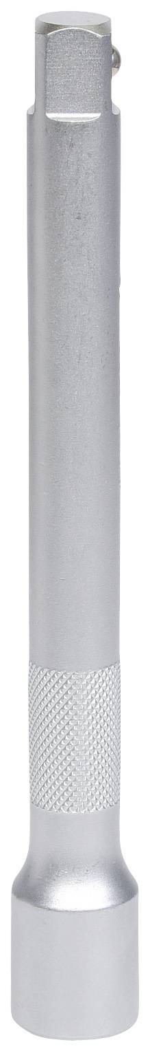 Ein silberfarbener zylindrischer Magnetheber mit strukturiertem Griff und einem beweglichen Magnetkopf oben. Verwendet zum Aufheben von Metallobjekten.