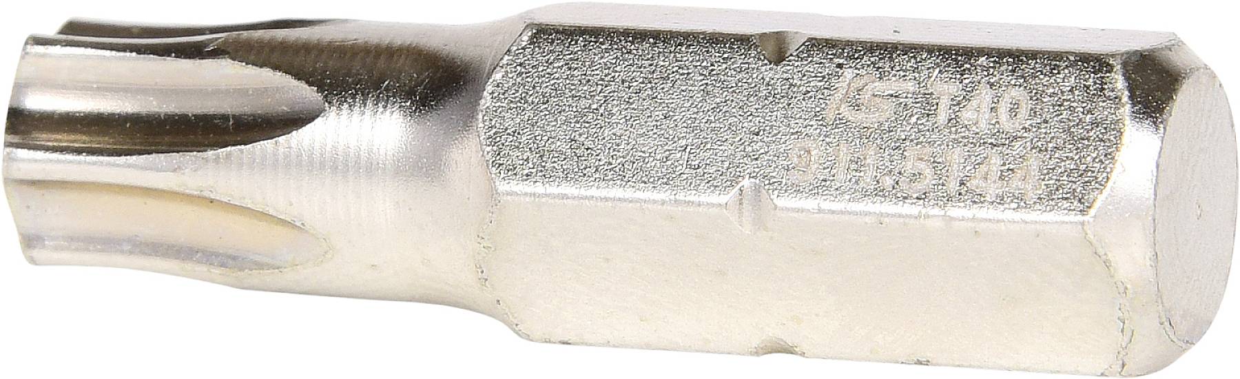 Ein silberner Torx-Schraubendreher-Bit mit der Aufschrift 'T-70'.