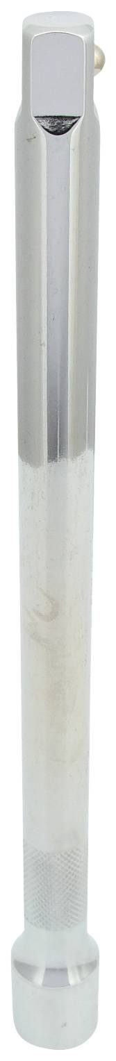 Ein silberner Metallstift mit zylindrischer Form und abgerundeten Enden, geeignet als Werkzeug oder Bauteil.