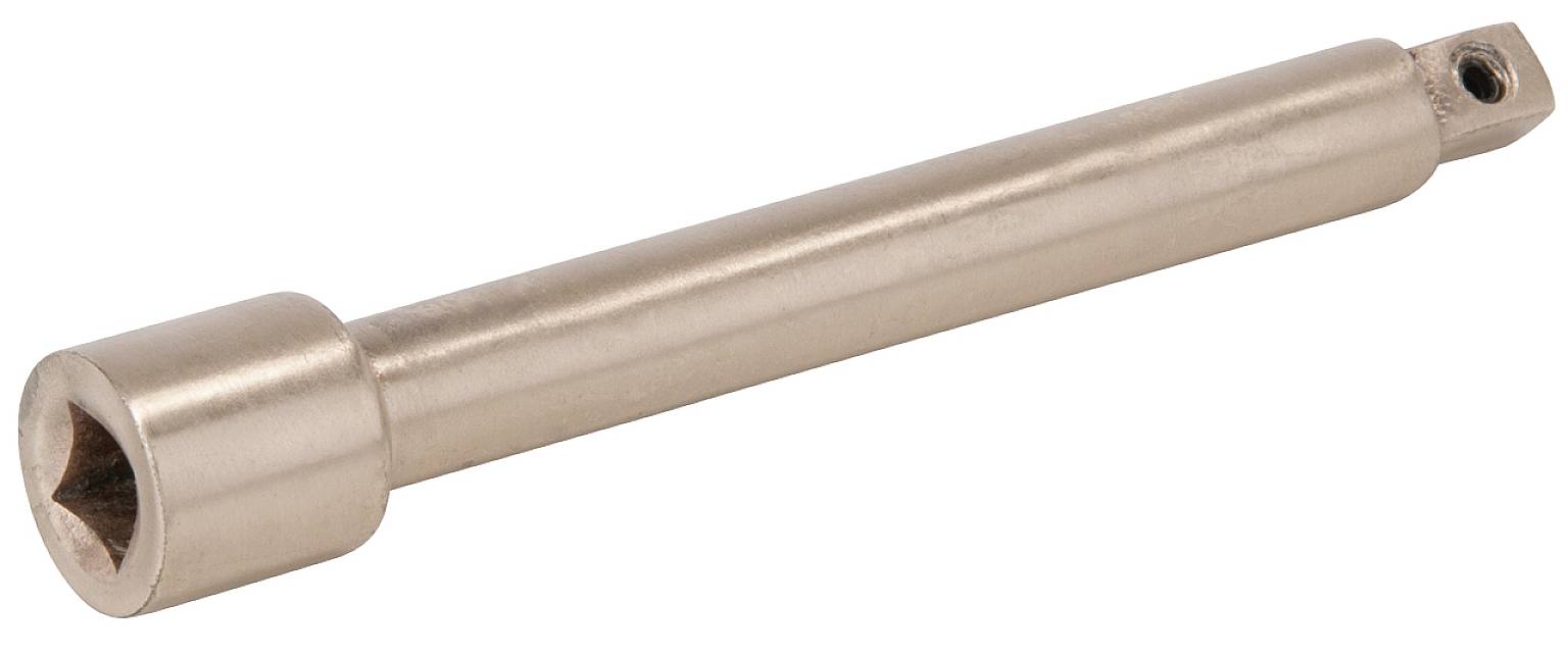 Ein sechskantiger Verlängerungsadapter aus Metall, hauptsächlich verwendet zum Erreichen von schwer zugänglichen Stellen bei Schraubarbeiten.