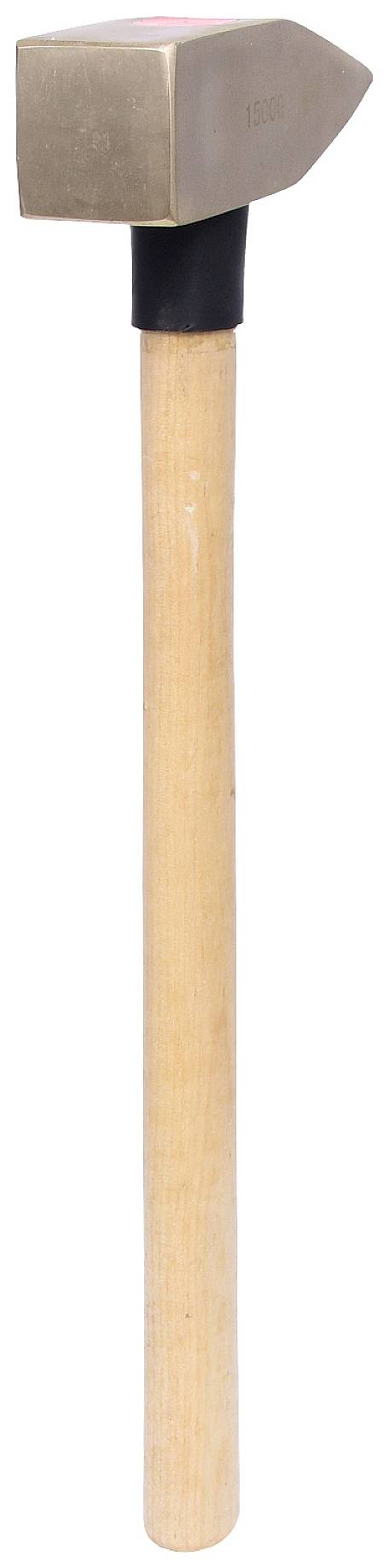 Ein Hammer mit Holzstiel und Metallkopf, geeignet für Handwerksarbeiten.