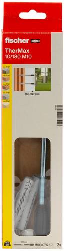 Fischer 517165 TherMax 10/180 M10 Abstandsmontagesystem 240 mm 22 mm 2 St.