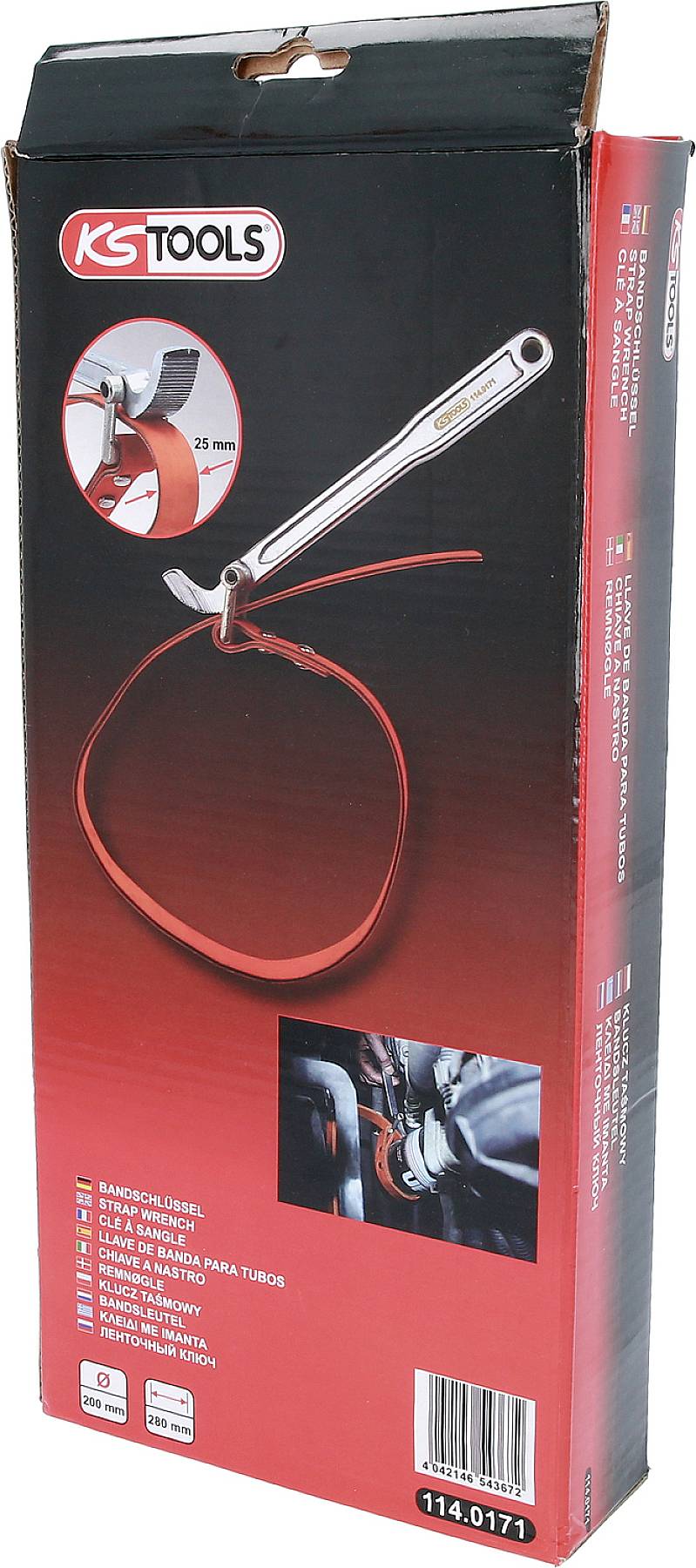 KS Tools 114.0171 1140171 Gurtrohrzange