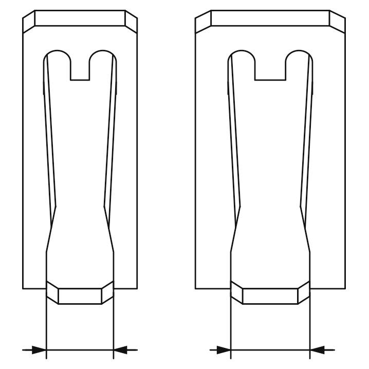 KS Tools 1150901 Schlauchschellenzange 1St.