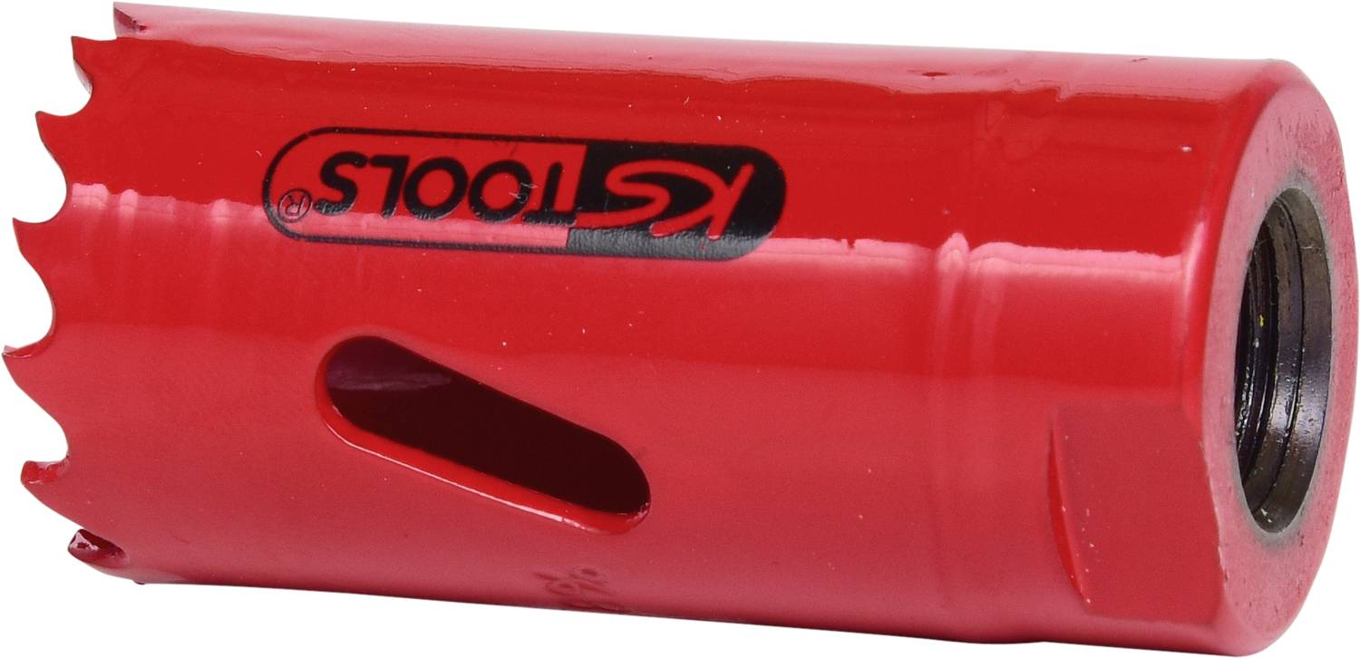 Rotes Bimetall-Lochsägeblatt mit 