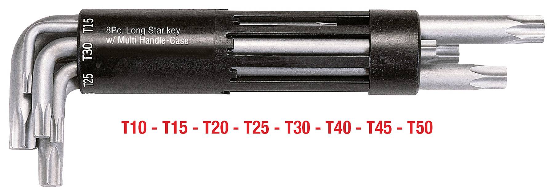 KS Tools 151.2300 TX Winkelschraubendreher-Set