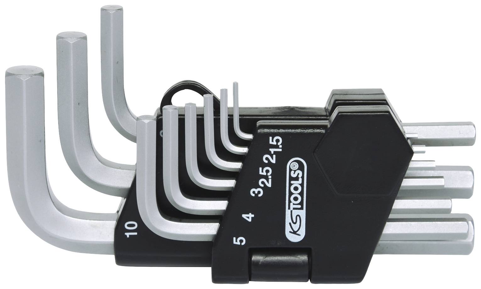 KS Tools 151.3210 Innen-Sechskant Winkelschraubendreher-Set