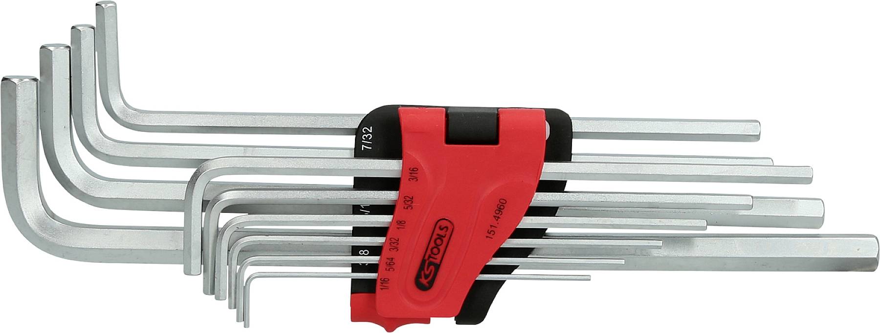 KS Tools 151.4960 Innen-Sechskant Winkelschraubendreher-Set