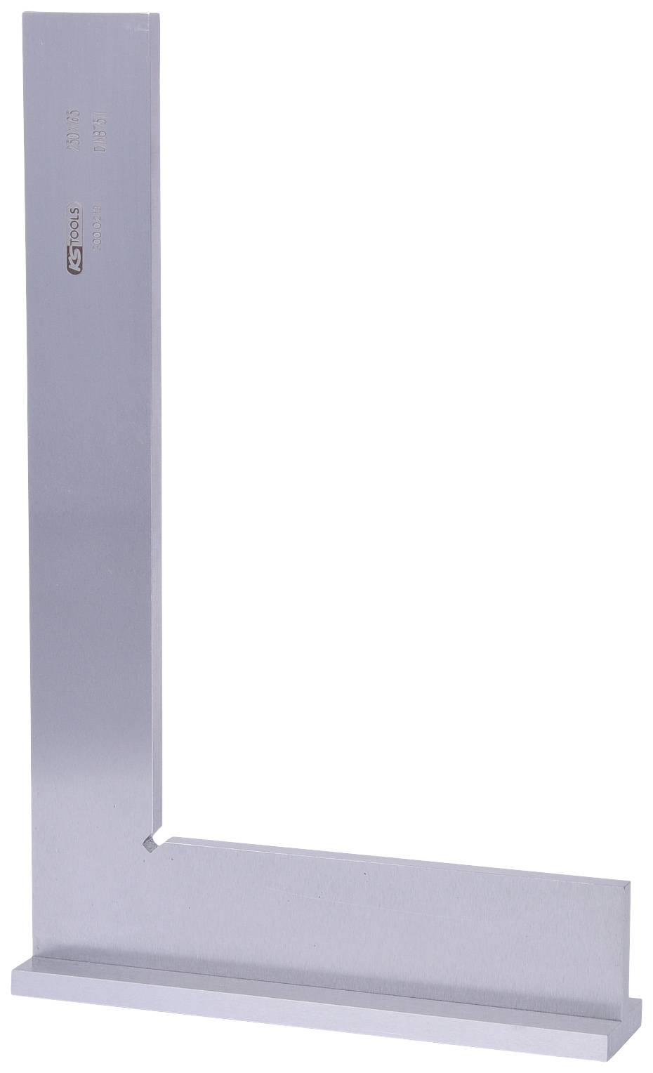 Ein Winkelmesser aus Metall, typischerweise verwendet für Präzisionsmessungen und rechtwinklige Überprüfungen in der Fertigung.