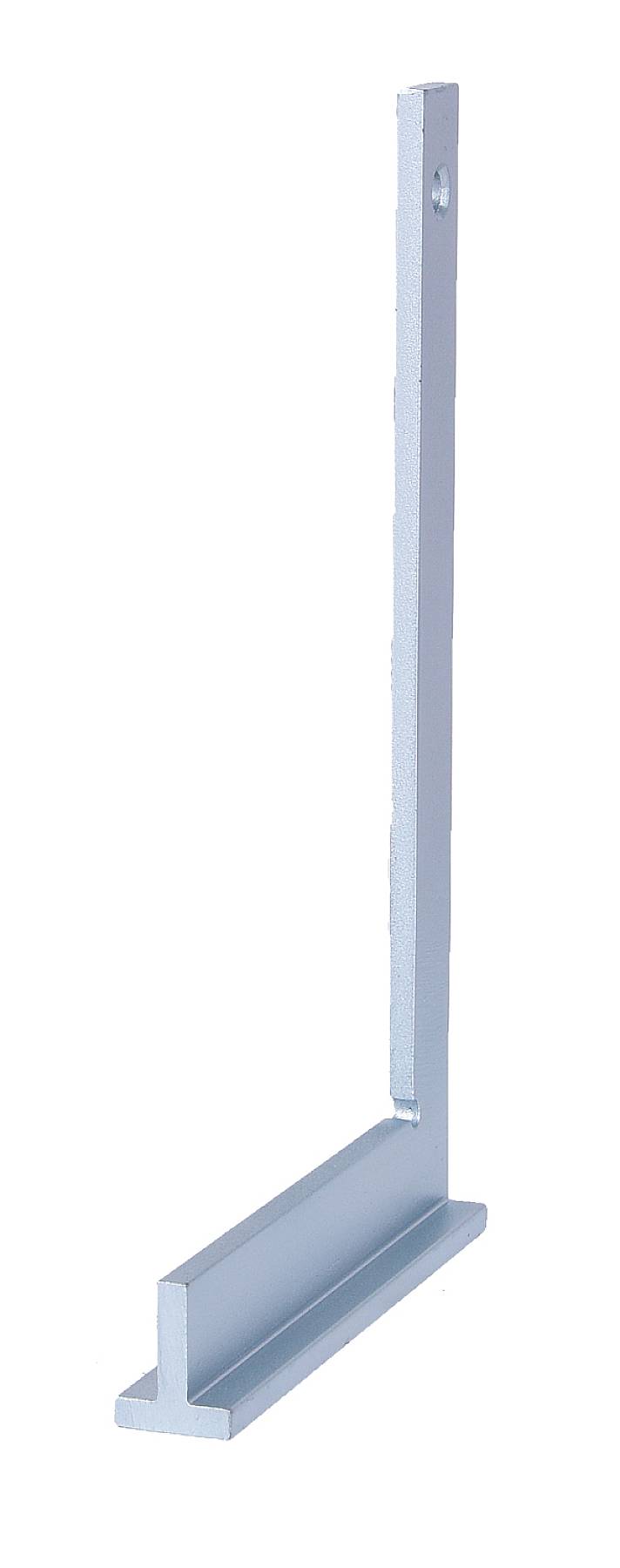 Metallwinkelhalterung mit rechten Winkeln, vermutlich zur Unterstützung oder Befestigung konstruktiver Elemente in einem Aufbau.