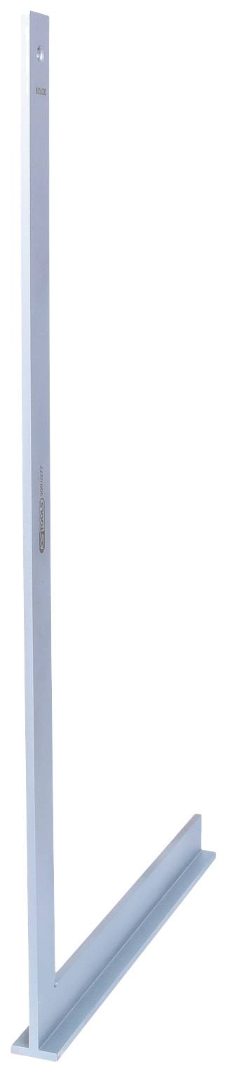 Metallwinkel mit langem, senkrechtem Schenkel und kürzerem, waagerechtem Fuß.