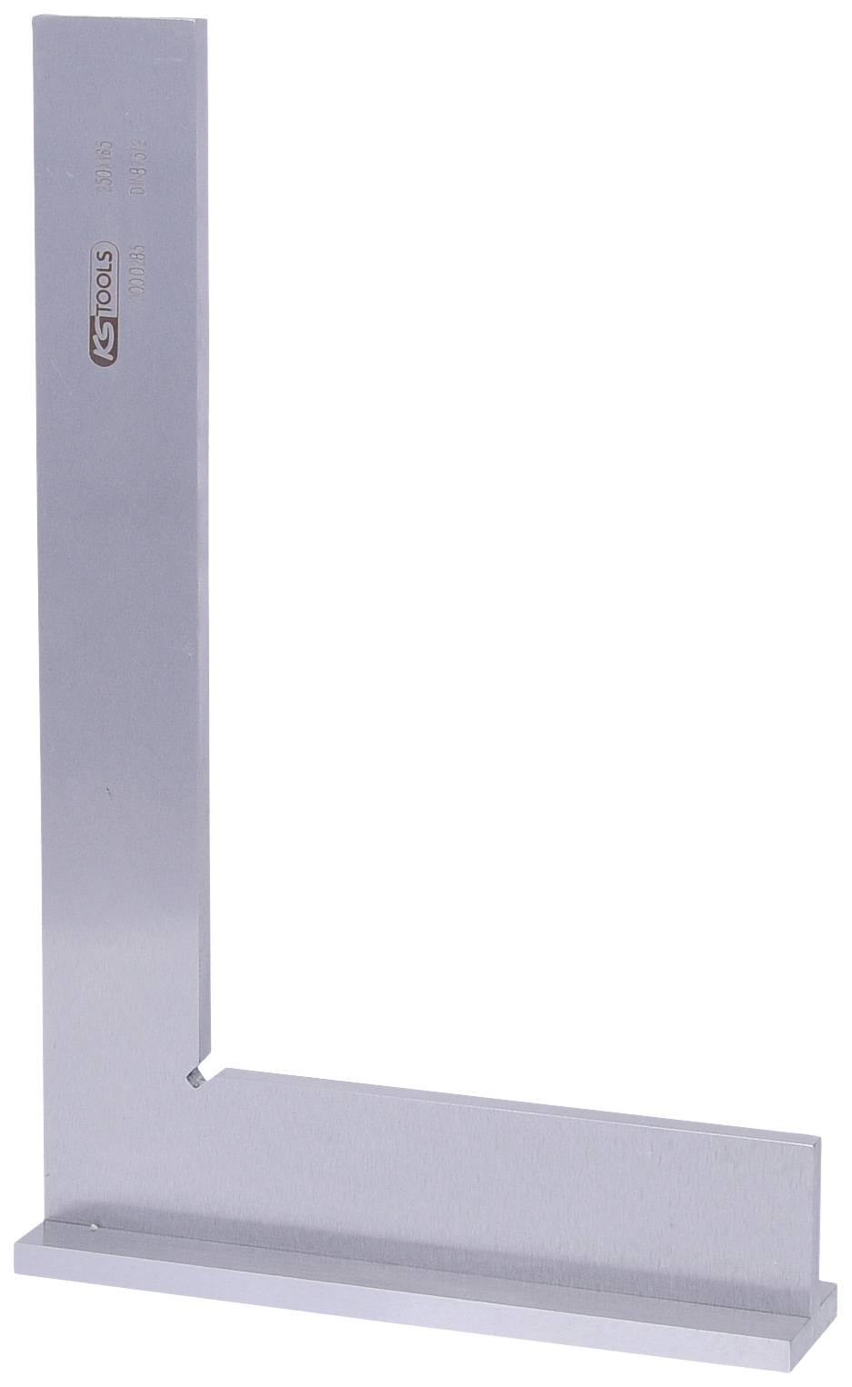 'Stahl-Winkel' Werkzeug aus Metall; für präzise rechtwinklige Messungen in Handwerk und Bau.