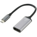 Renkforce USB-C® / DisplayPort Adapterkabel USB-C® Stecker, DisplayPort Buchse 0.15 m Schwarz RF-53