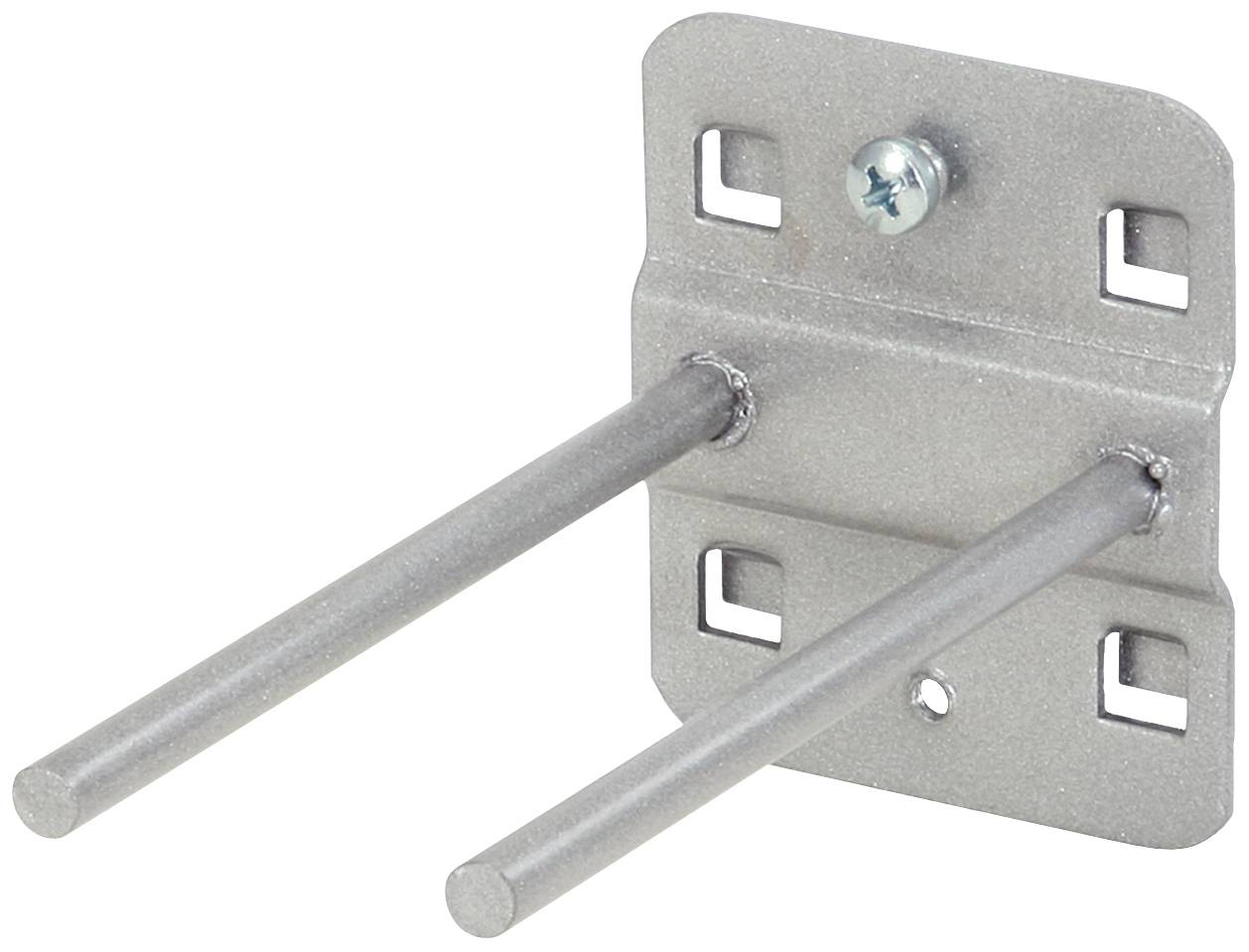 KS Tools 8600821 Doppelter Werkzeughalter mit geradem Dorn Ø 6mm, 50mm