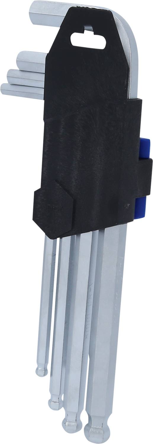 Brilliant Tools BT045009 Winkelschraubendreher-Set 1.5 mm, 2 mm, 2.5 mm, 3 mm, 4 mm, 5 mm, 6 mm, 8 mm, 10 mm 9teilig