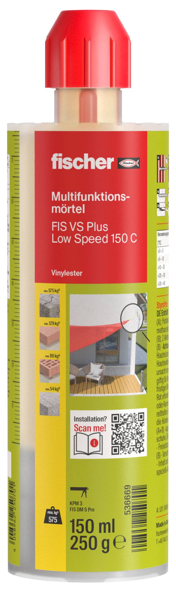Fischer 536669 Schwerlastanker 1 Set