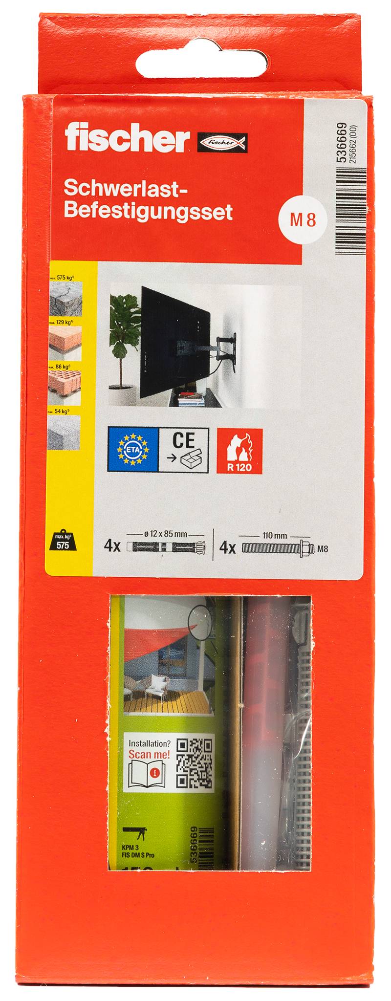 Fischer 536669 Schwerlastanker 1 Set