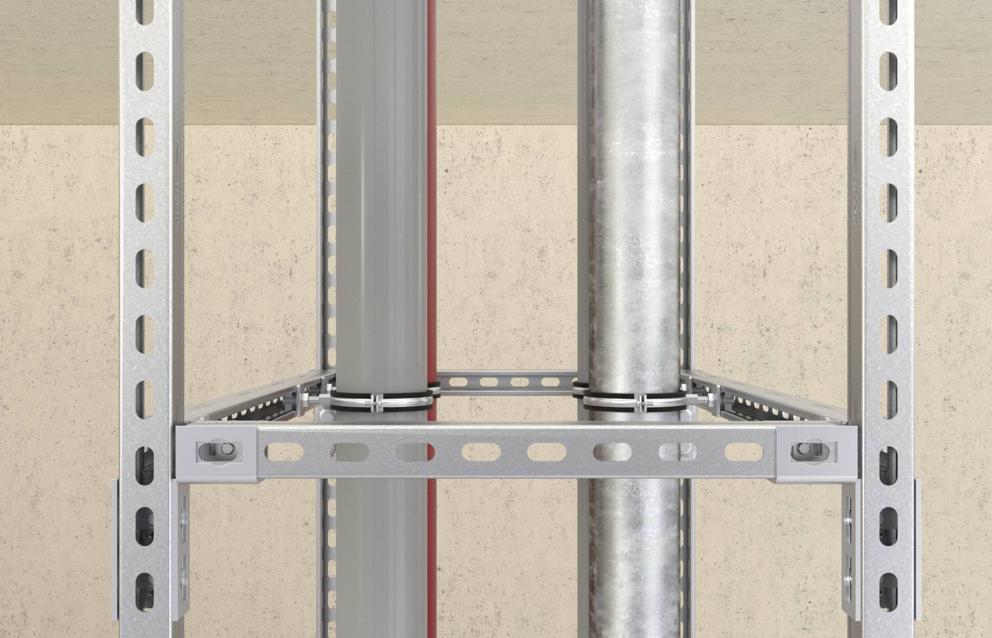 Fischer PFUF 2D Verbindungselement Stahl verzinkt 563148 10St.