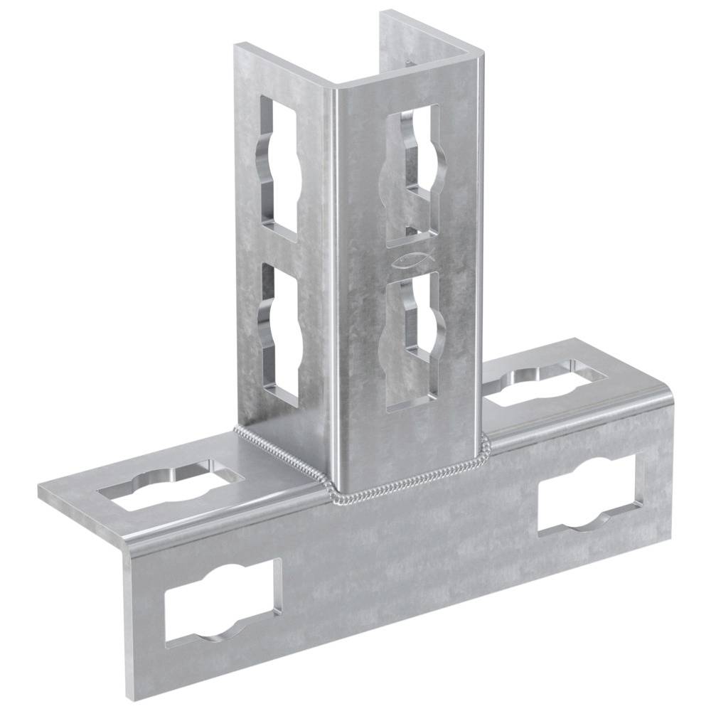 Fischer PFUF 2D Verbindungselement Stahl verzinkt 563148 10St.