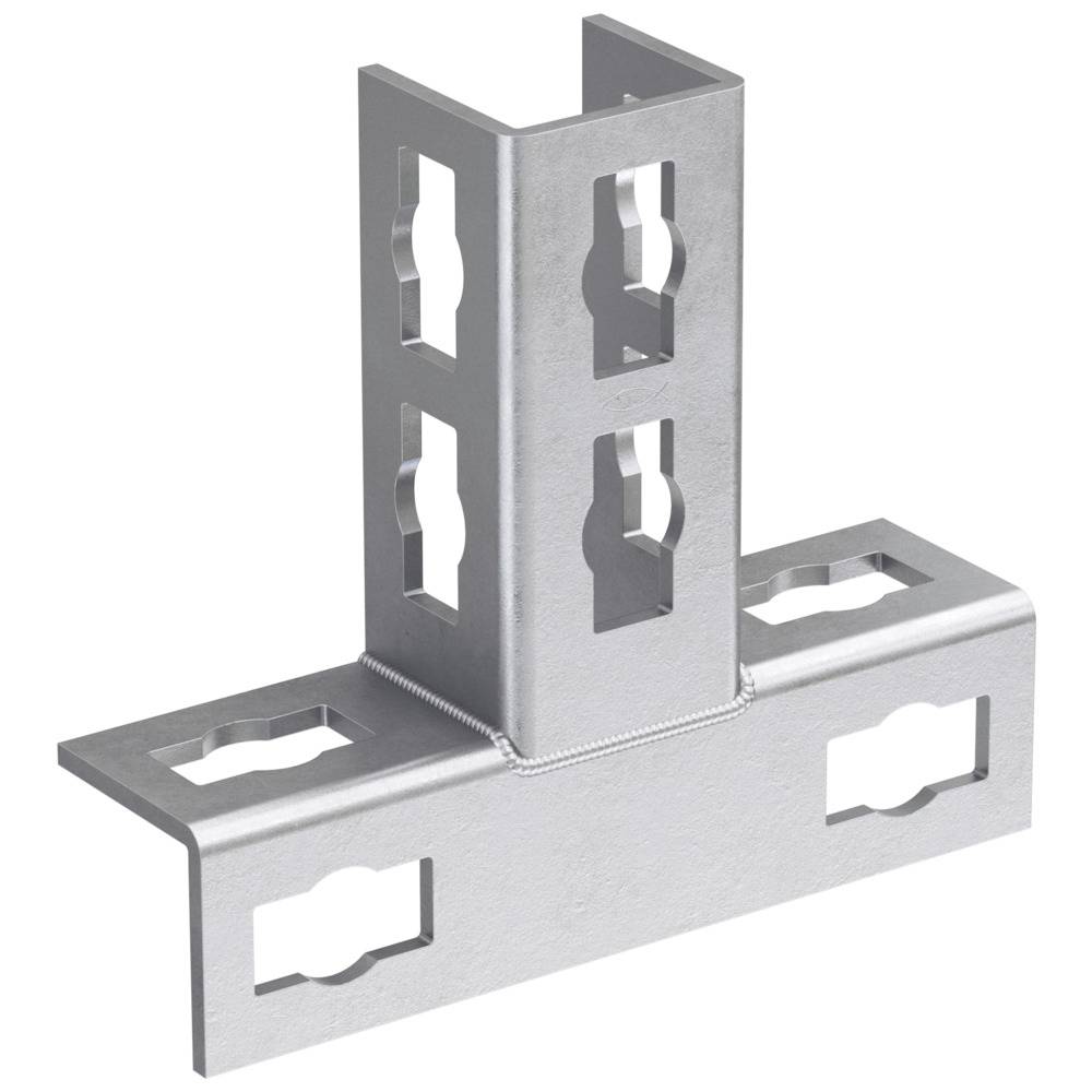 Fischer PFUF 2D Verbindungselement Stahl feuerverzinkt 563149 10St.