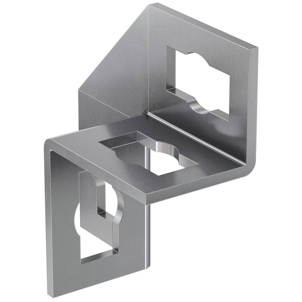 Fischer PUWS Universalwinkel Edelstahl 562833 10St.