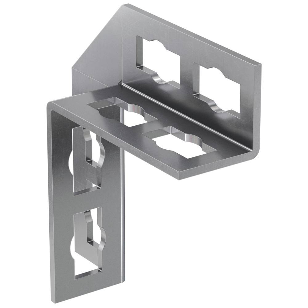 Fischer PUWS Universalwinkel Edelstahl 562834 8St.