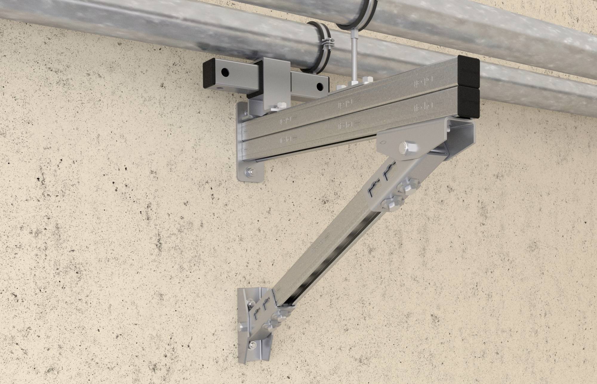 Fischer PVB A4 Schienenfuß Edelstahl 562838 5St.