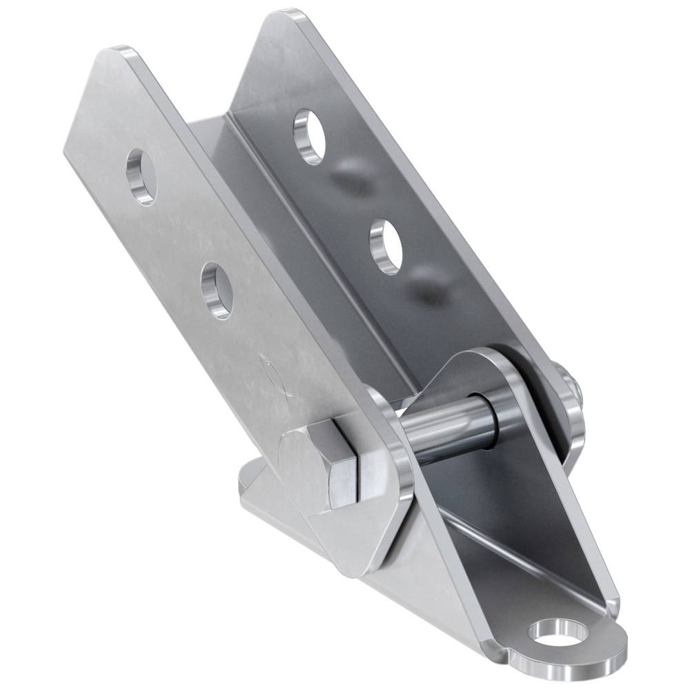 Fischer VB A4 Schienenfuß Edelstahl 563574 5St.