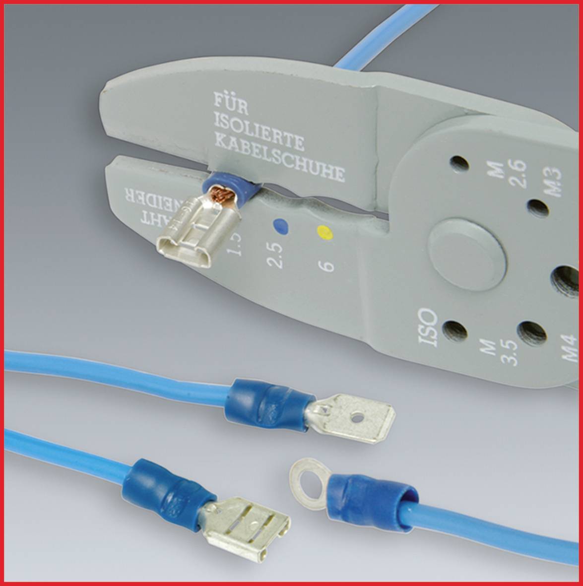 KS Tools 115.1231 1151231 Crimpzange 0.75 bis 6mm²