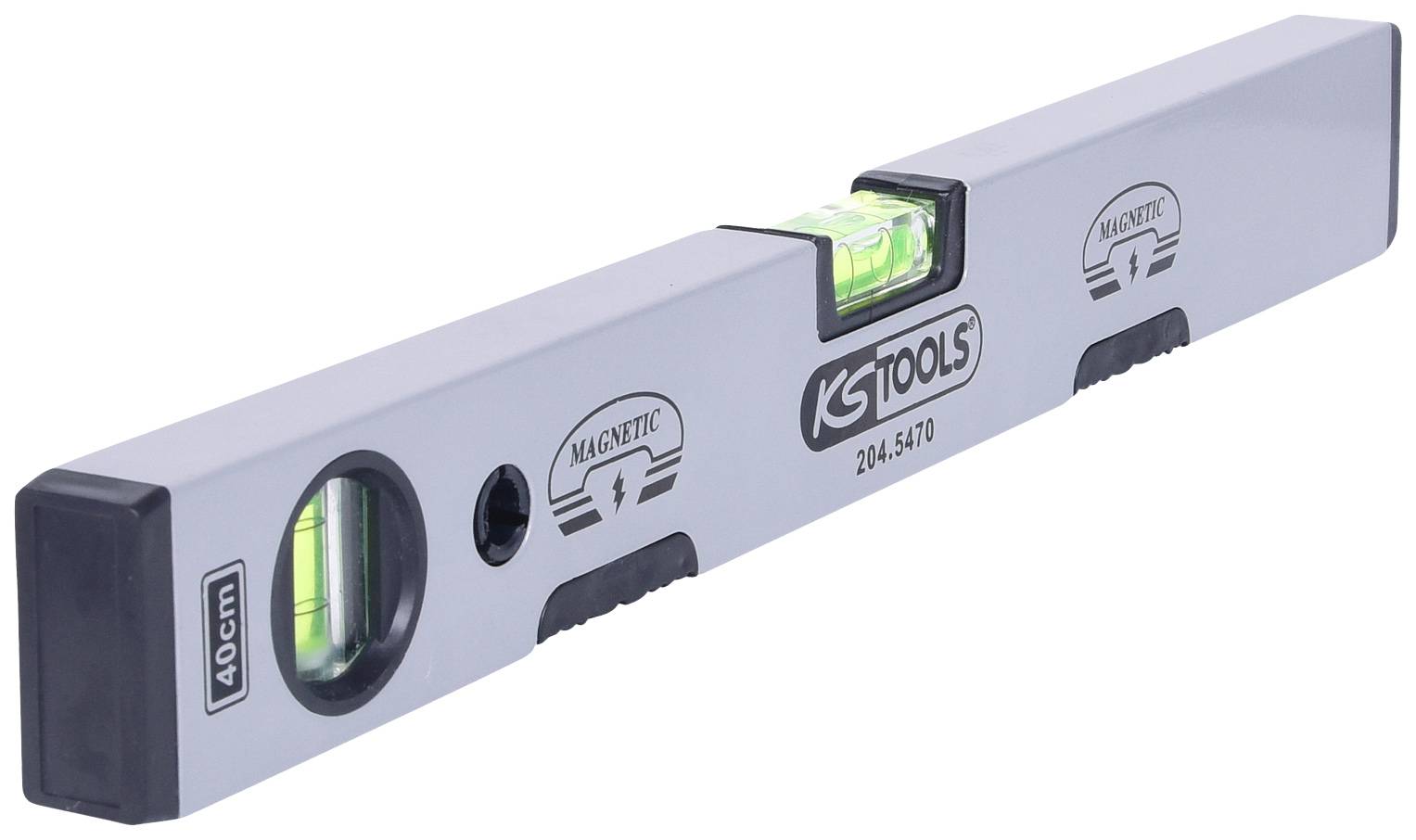 KS Tools 204.5470 2045470 Elektriker-Wasserwaage mit Magnet 400mm 0.5mm