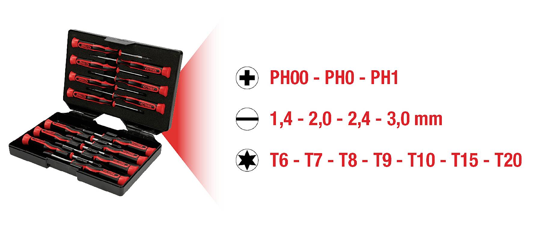 KS Tools 500.7170 Schraubendreher-Set