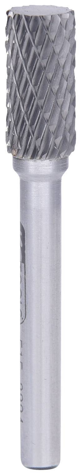Metallfräser mit zylindrischem Schaft und gezahntem Schneidkopf, geeignet für Metallbearbeitung und präzise Materialabtragung.