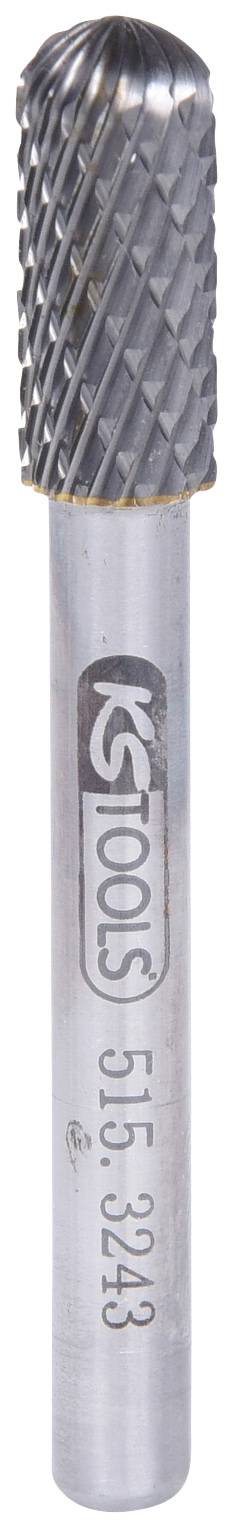 Ein zylindrischer Frässtift mit rautenförmigen Schneidkanten, aus Metall, eignet sich für präzise Schleif- und Schneidarbeiten.