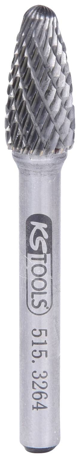 Schaftfräser mit kegelförmigem Kopf und Querzahnstruktur, Modellnummer KS 515.326S.