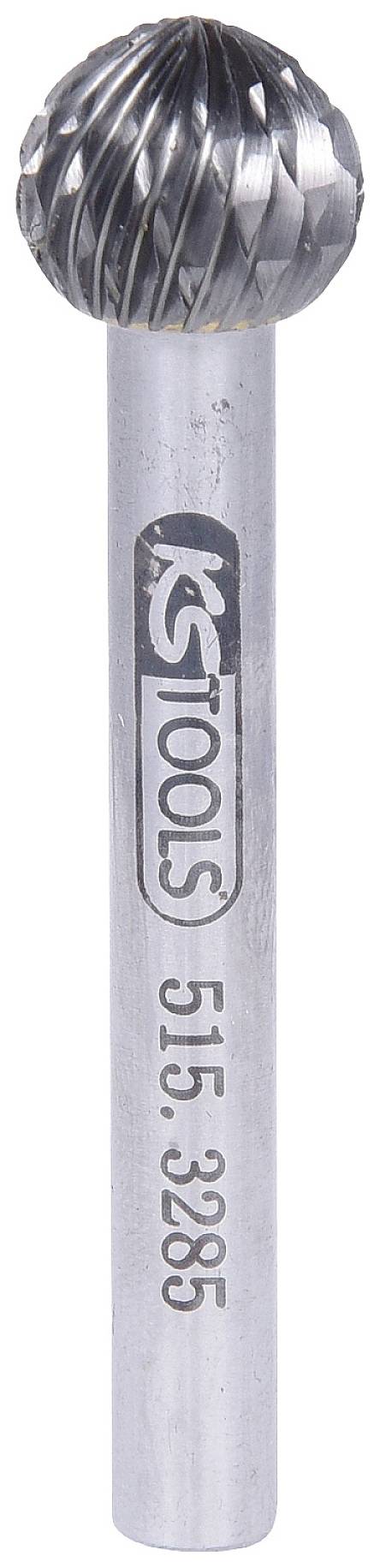 Metallfräser mit rundem Kopf und Markierung 'KS Tools 515.3285' auf dem Schaft. Geeignet für präzises Schleifen und Fräsen.
